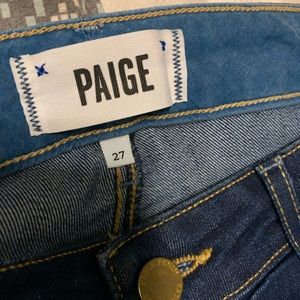 Paige Denim Skyline Ankle Peg Jeans sz 27